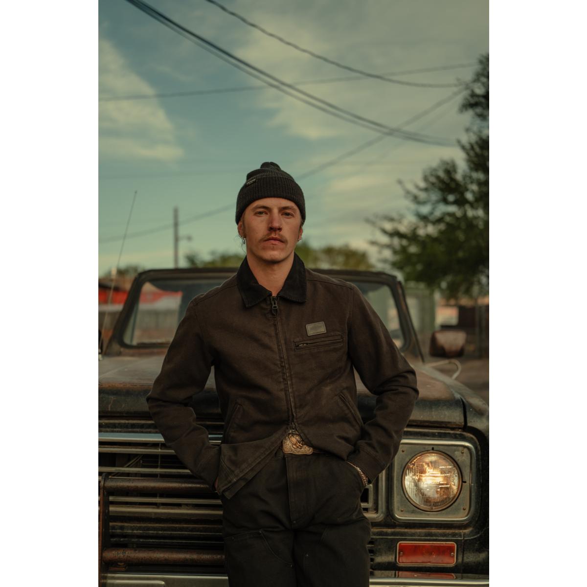 Originals Union Canvas Jacket Washed Black - Chore Jacket
