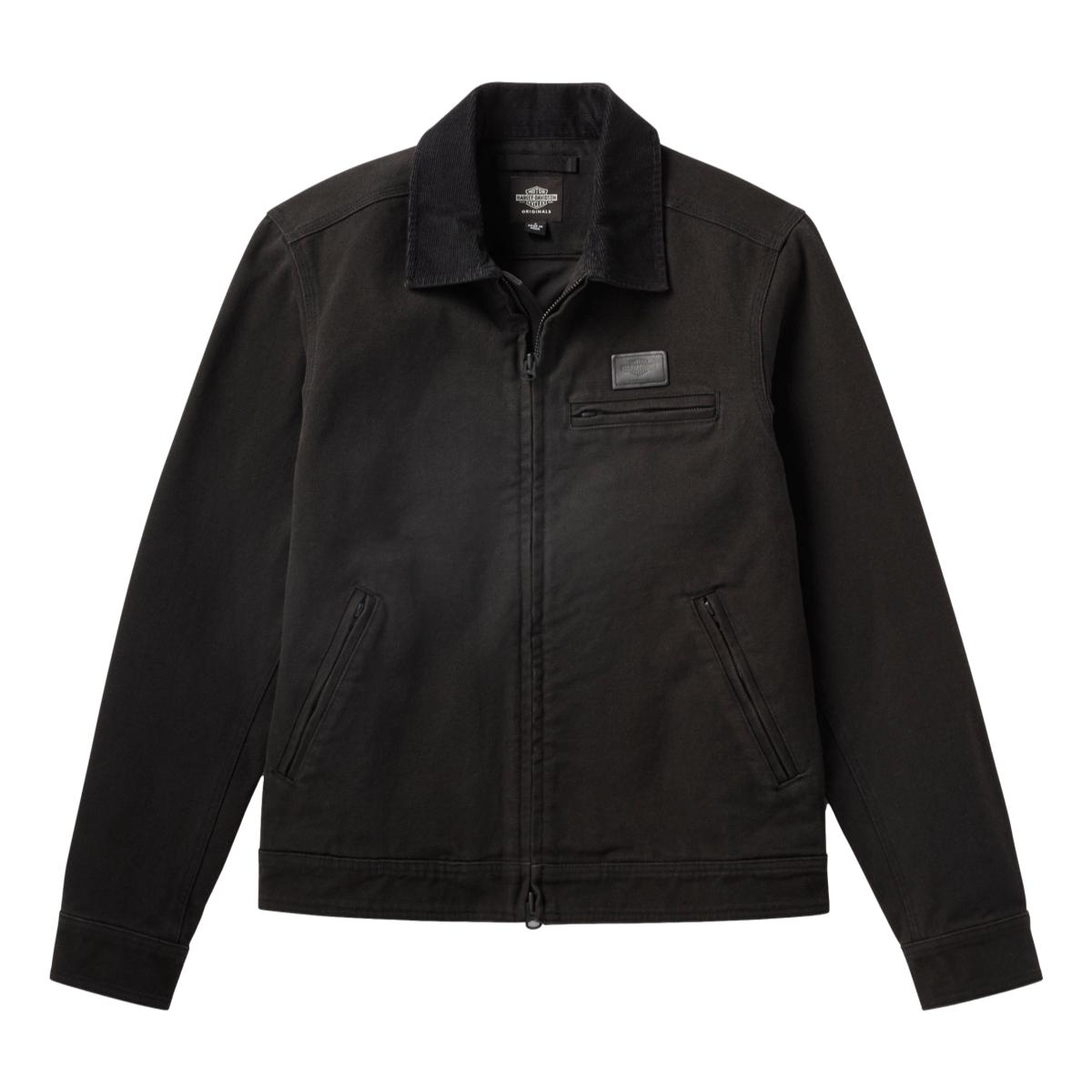 Originals Union Canvas Jacket Washed Black - Chore Jacket