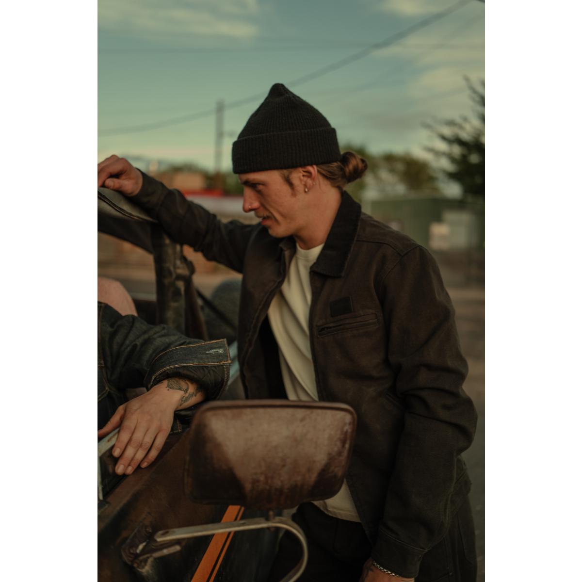 Originals Union Canvas Jacket Washed Black - Chore Jacket