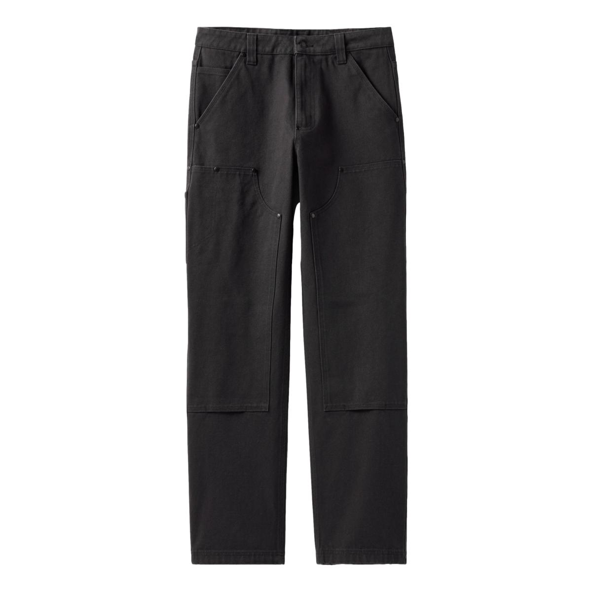 Originals Union Double Knee Canvas Pant Washed Black - Pants