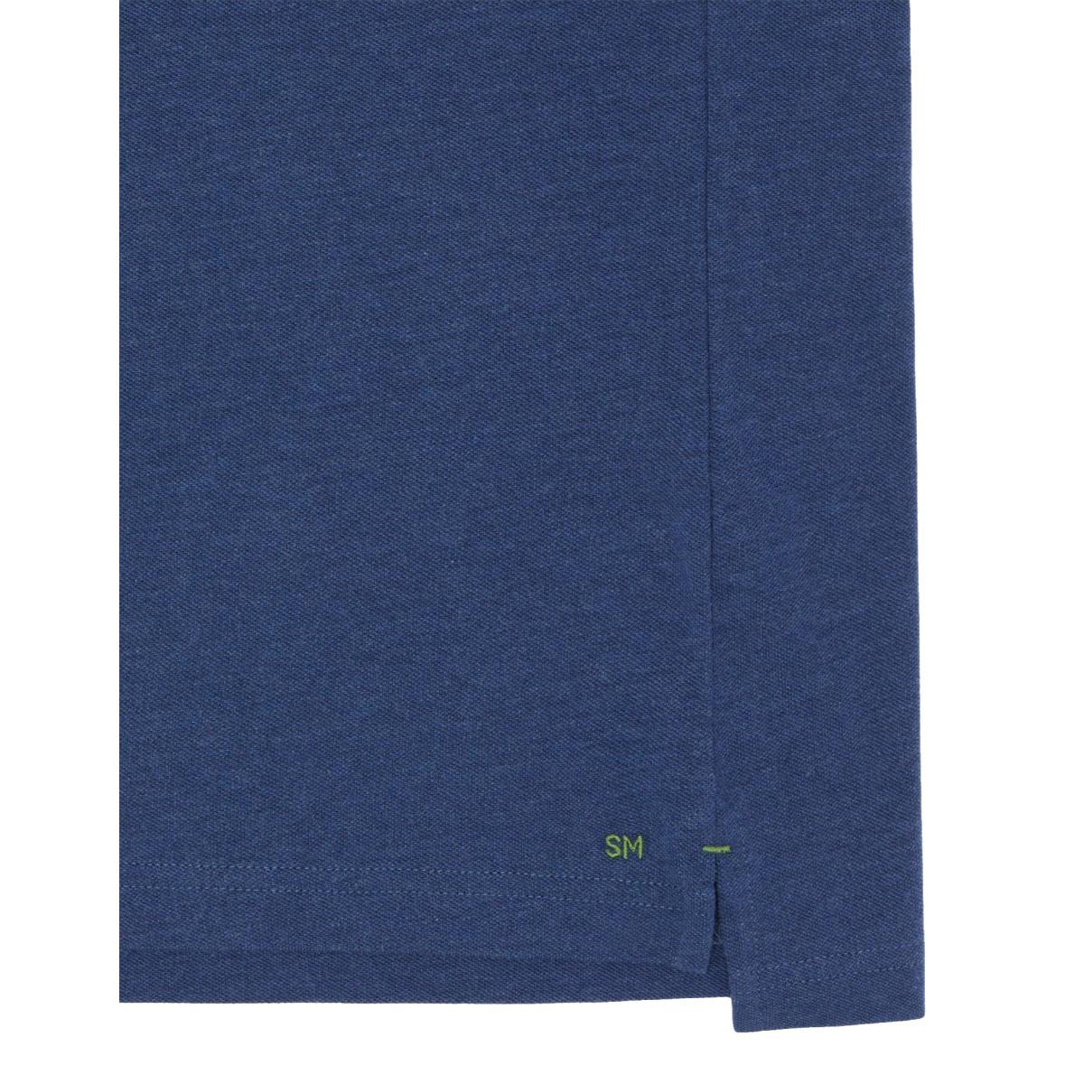 Polo Heather Ink Pima Pique - polo