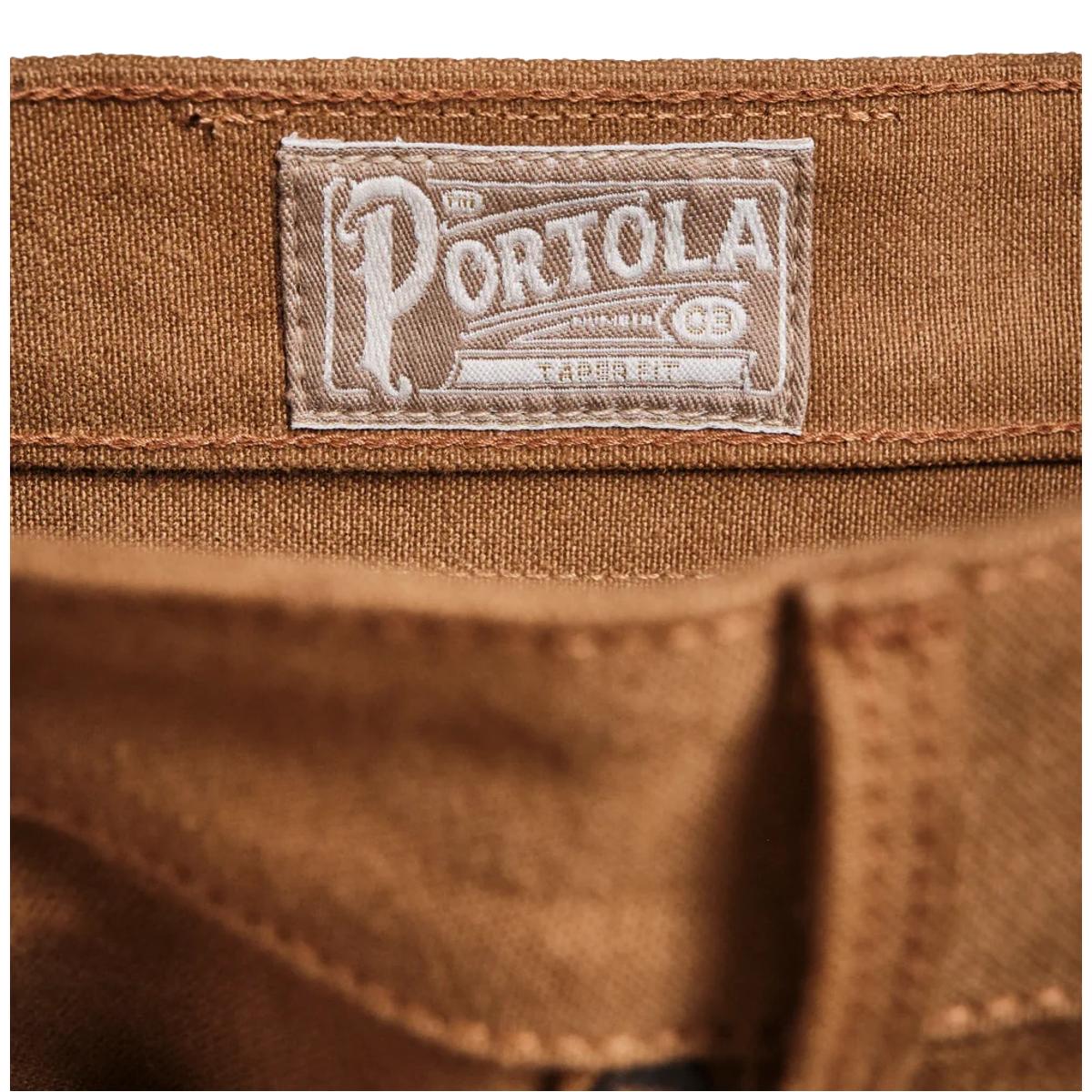 Portola Classic Taper 15 Ounce Duck Canvas - Denim