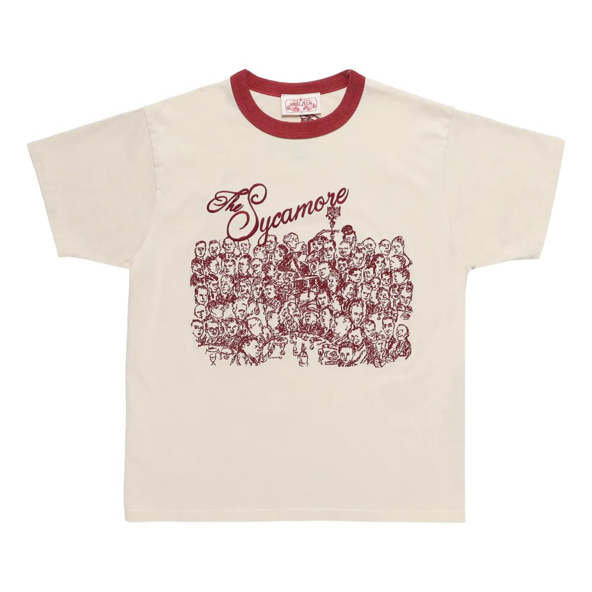 Restaurant Tee Red Ringer Natural - T Shirt