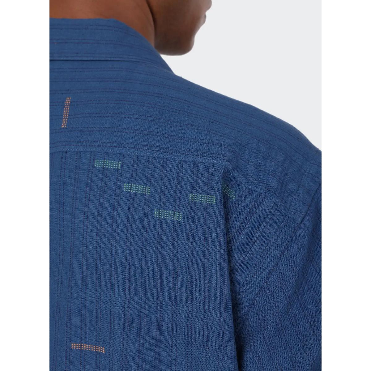 Ronen Short Sleeve Shirt Blue - Short Sleeve Shirt
