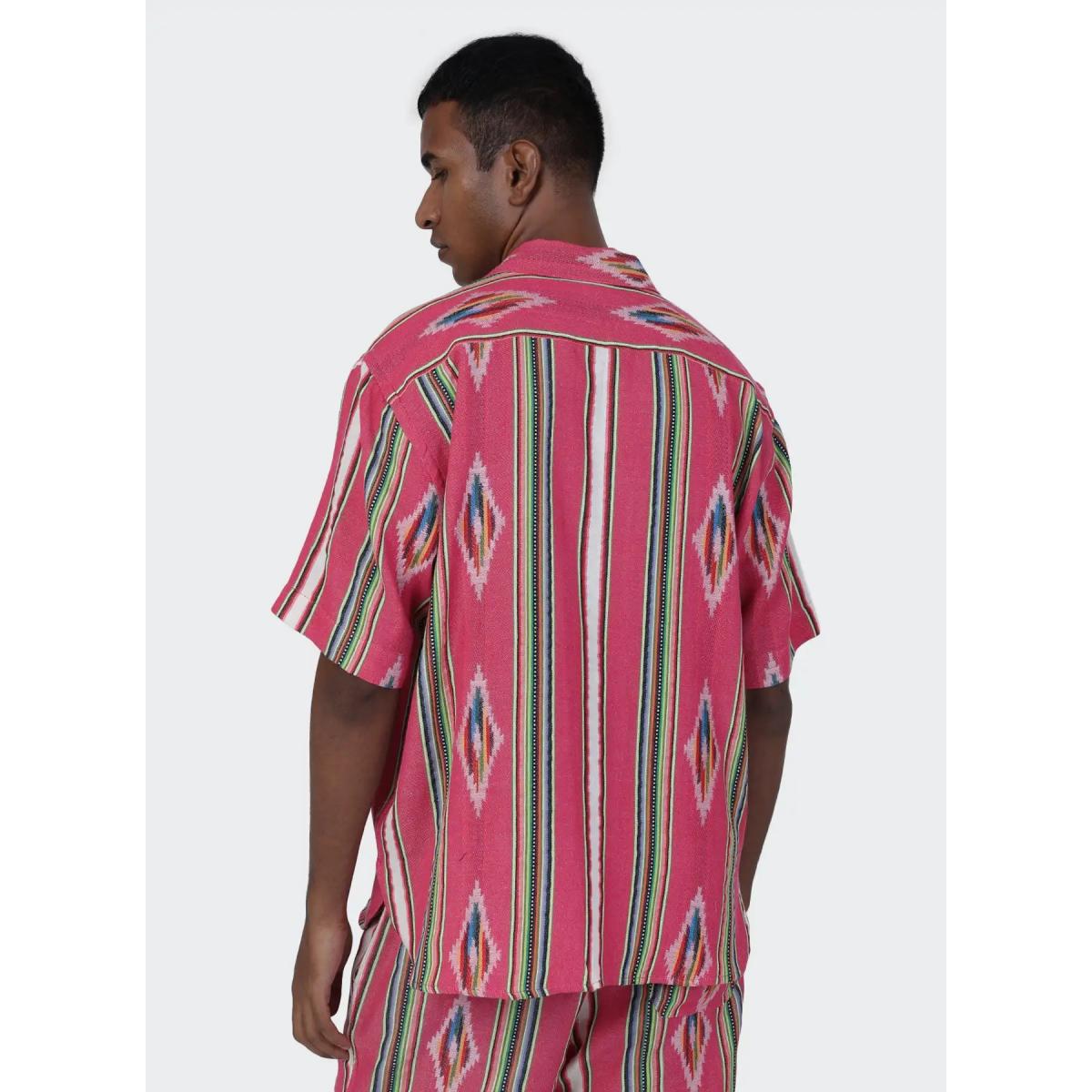 Ronen Short Sleeve Shirt Bubblegum - Short Sleeve Shirt