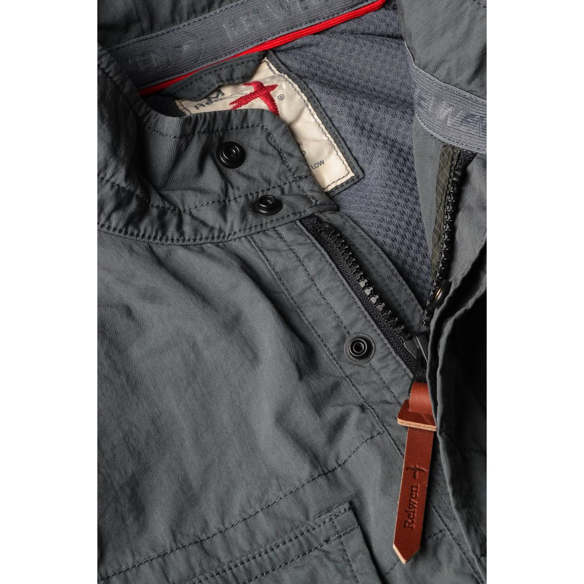Sailcloth Tanker Steel Grey - outerwear