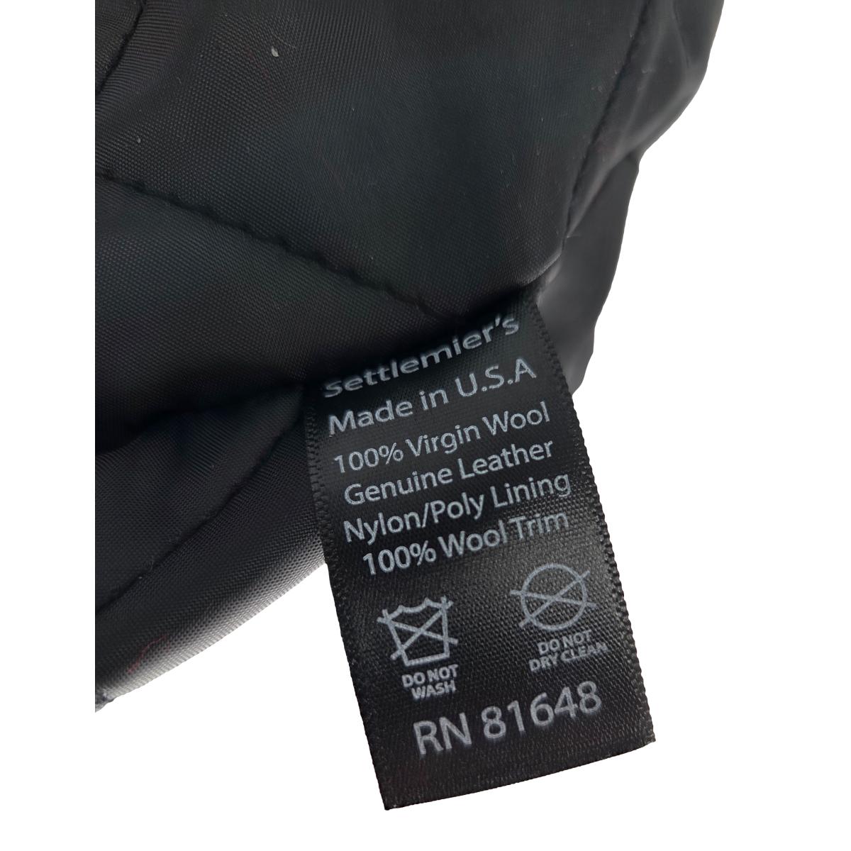 Settlemier’s x Milworks Set-In Wool & Leather Letter Jacket