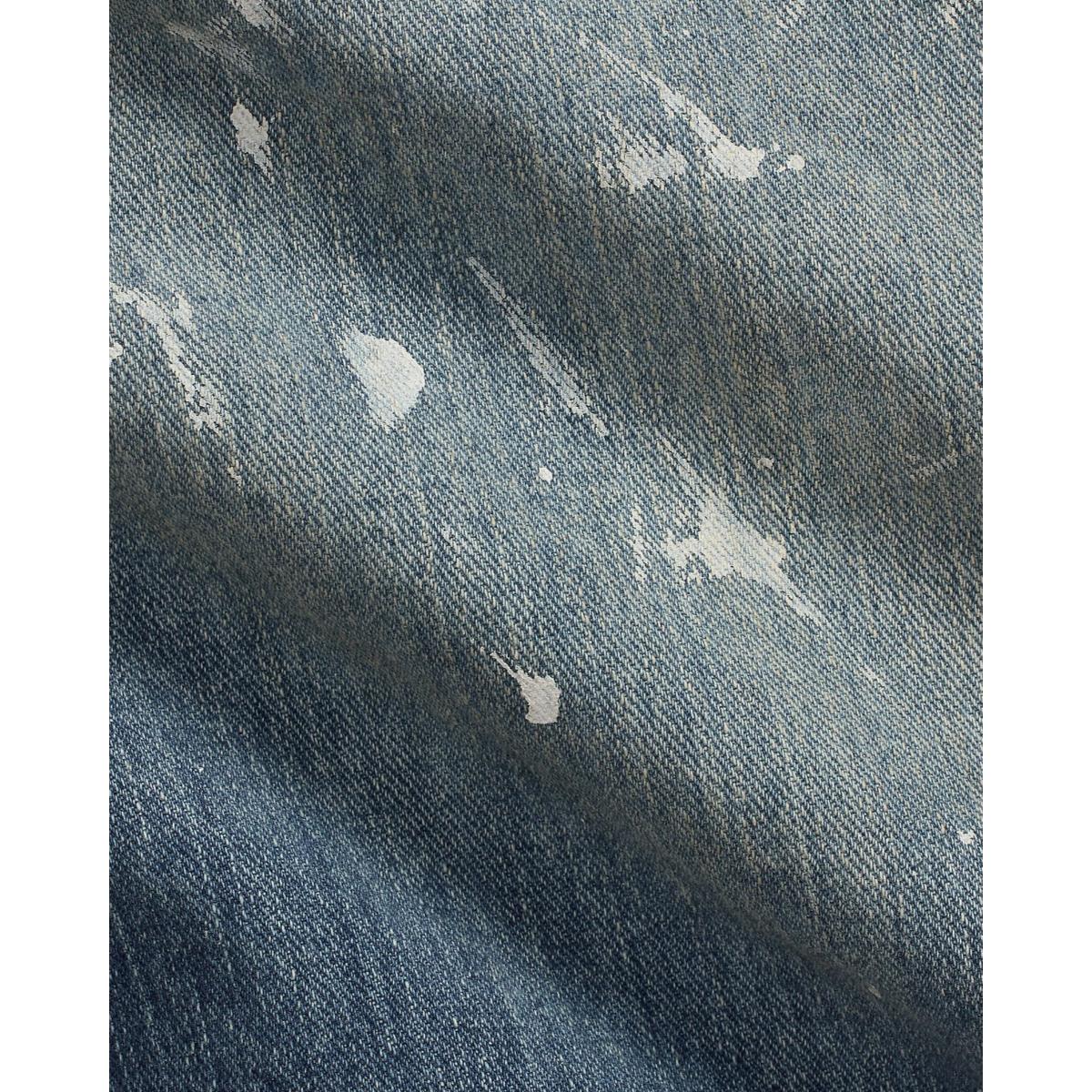 Straight Fit Fenimore Distressed Jean - Denim