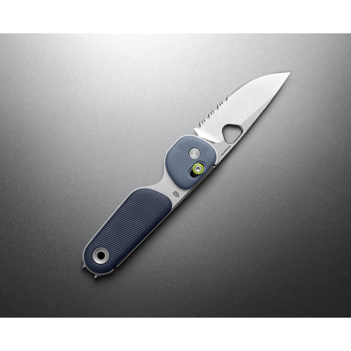 The Redstone Tidal Blue + Stonewash - knife