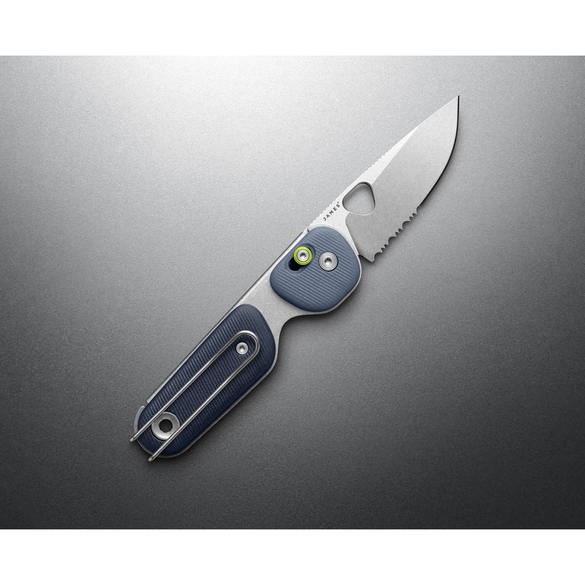 The Redstone Tidal Blue + Stonewash - knife