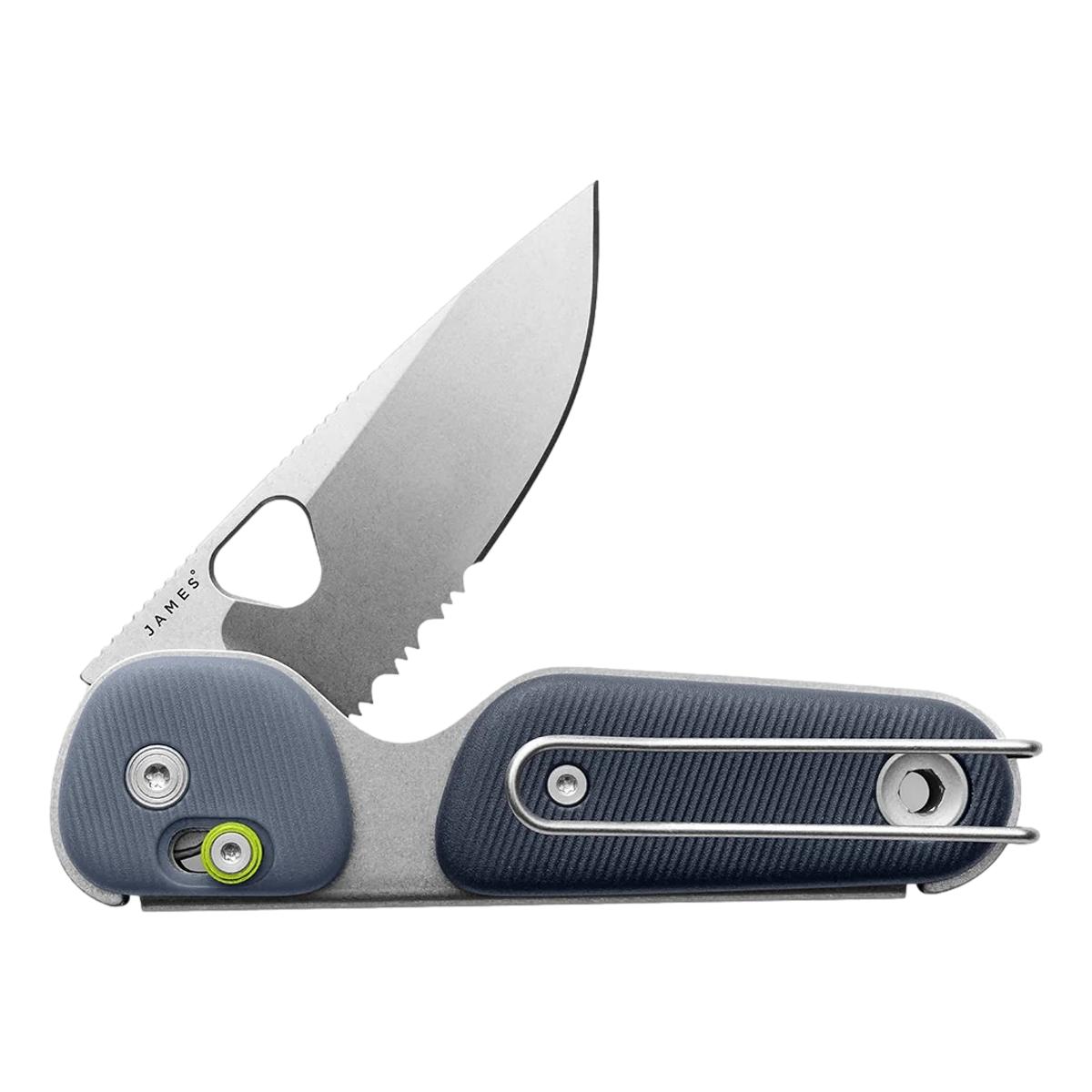 The Redstone Tidal Blue + Stonewash - knife