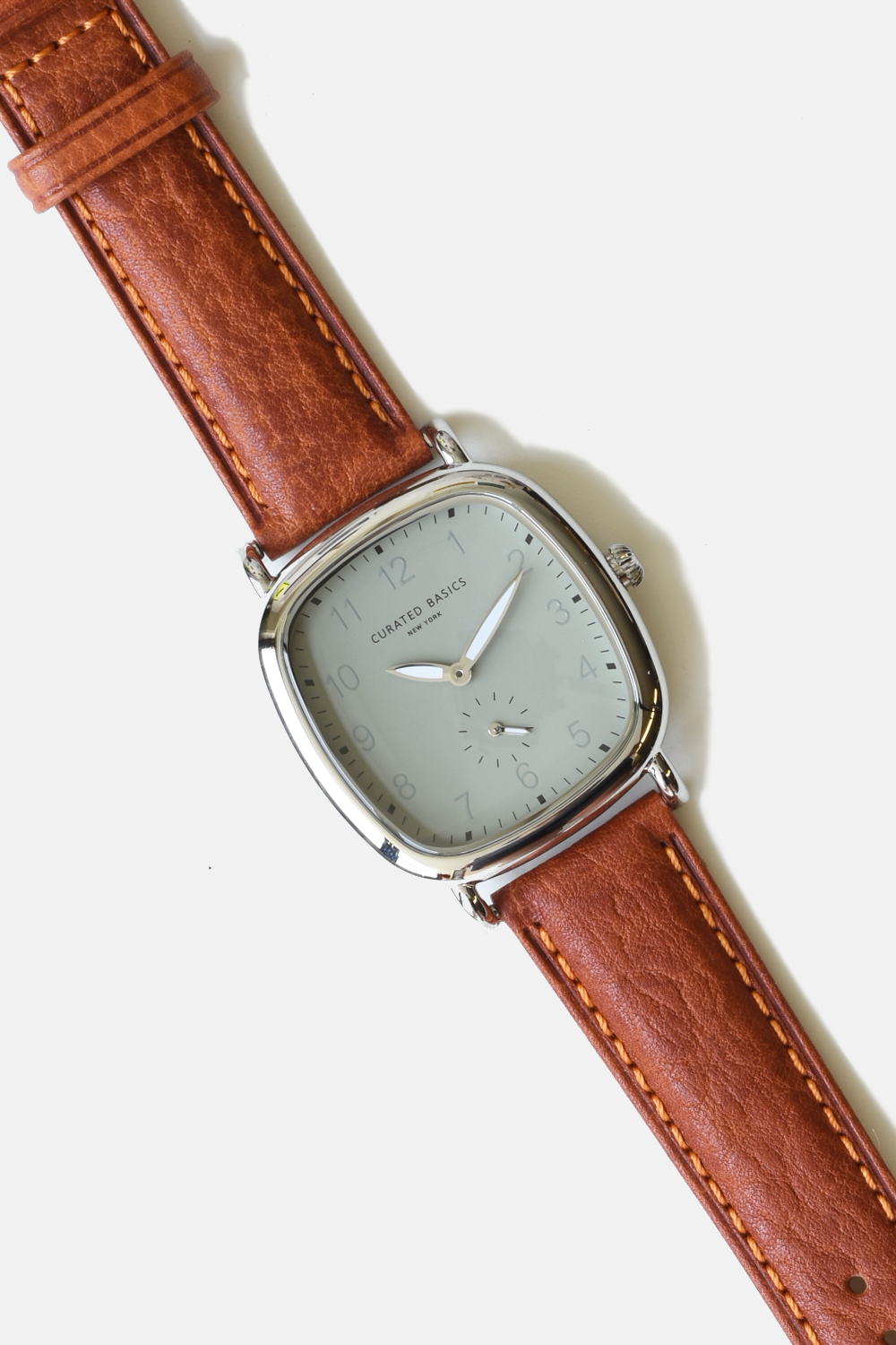 The Tank 2.0 Stone: Tan Leather