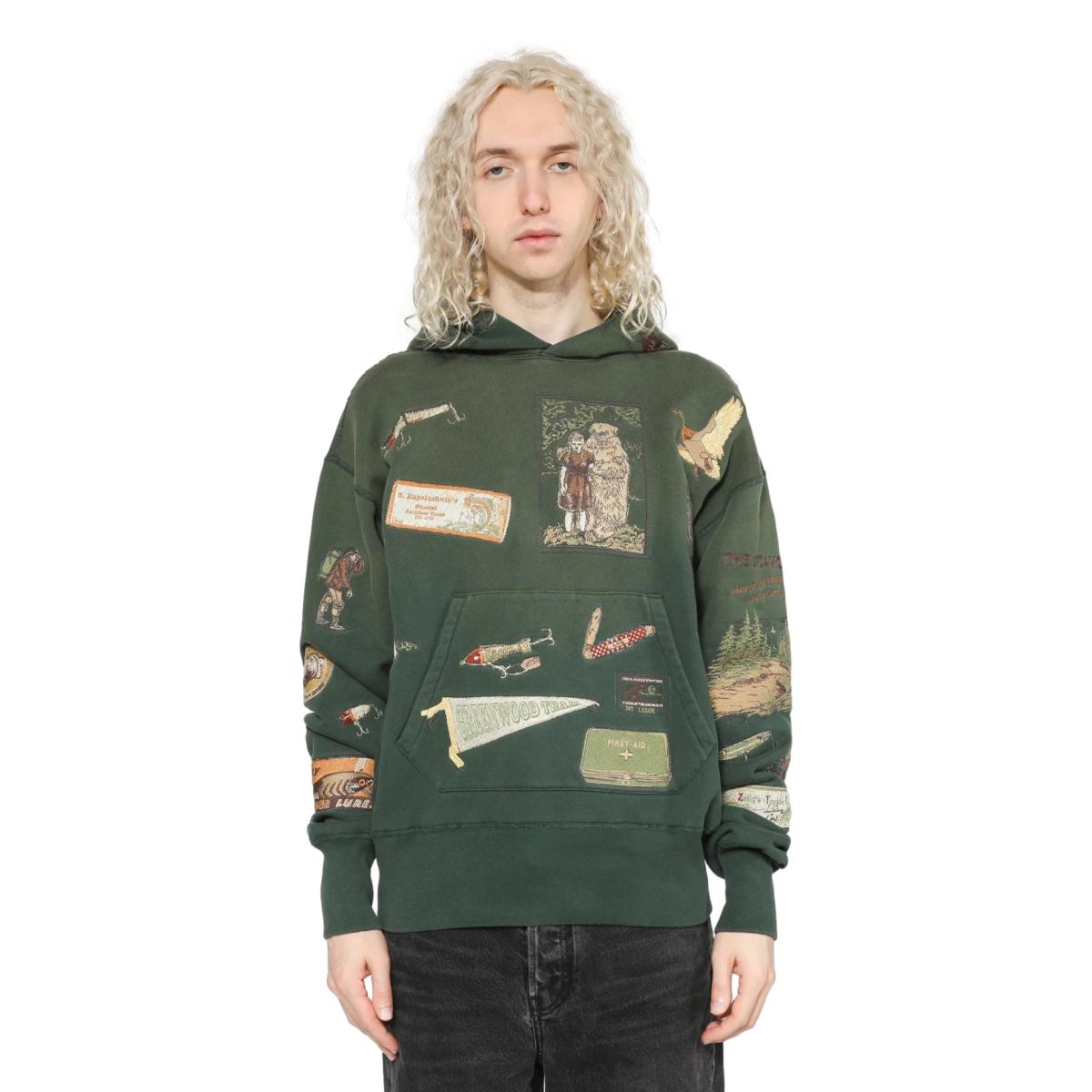 Trail Hoodie Forest Green - Hoodie