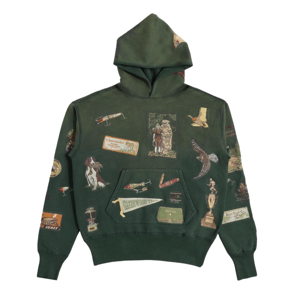 Trail Hoodie Forest Green - Hoodie