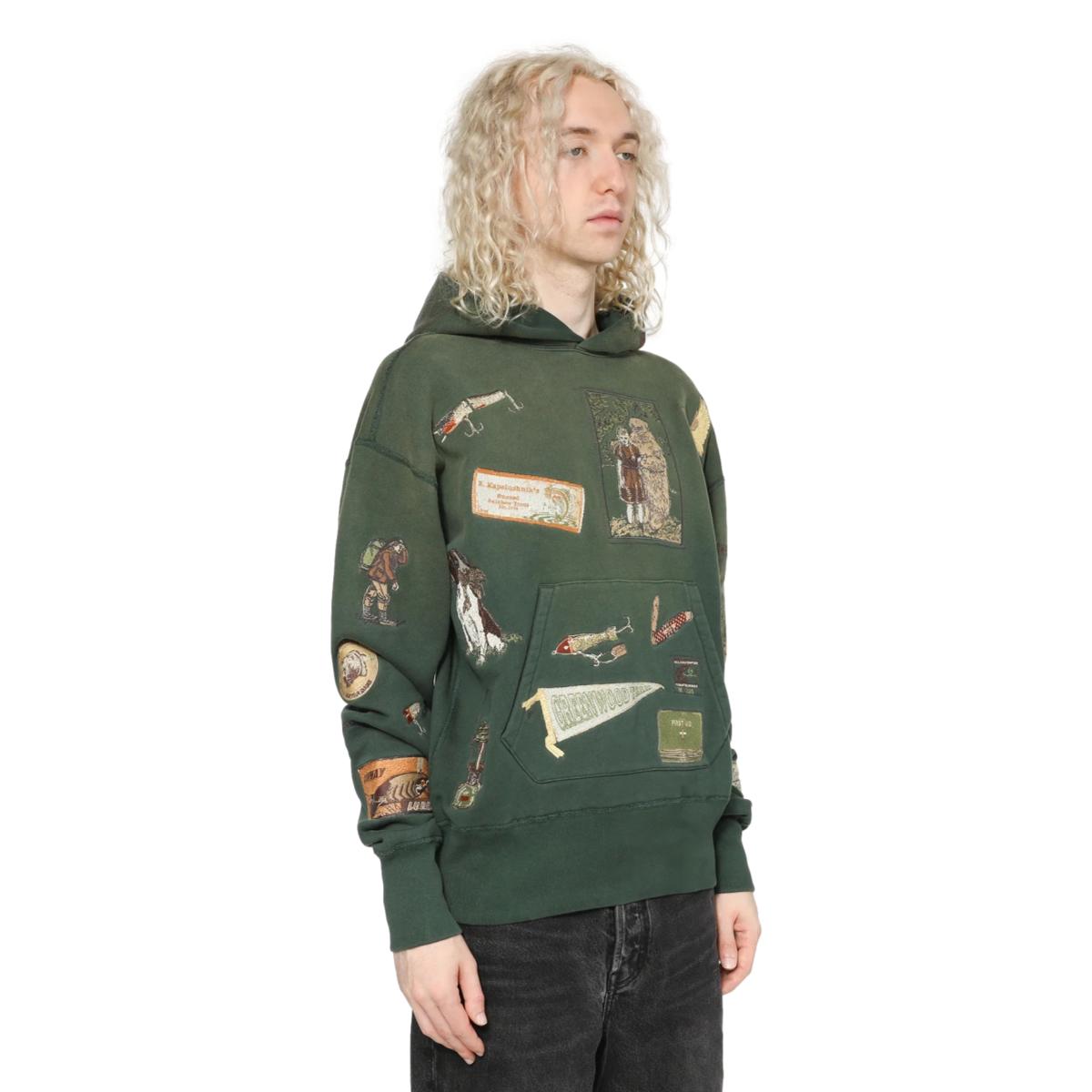 Trail Hoodie Forest Green - Hoodie