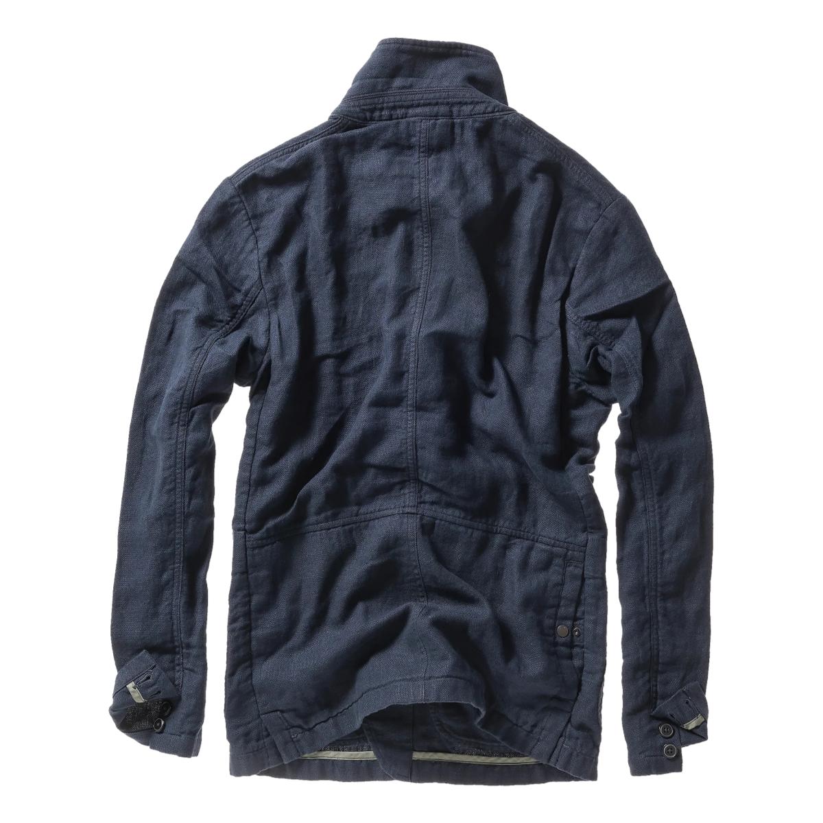 Tropical Trap Blazer Dk Navy Hopsack - Blazer