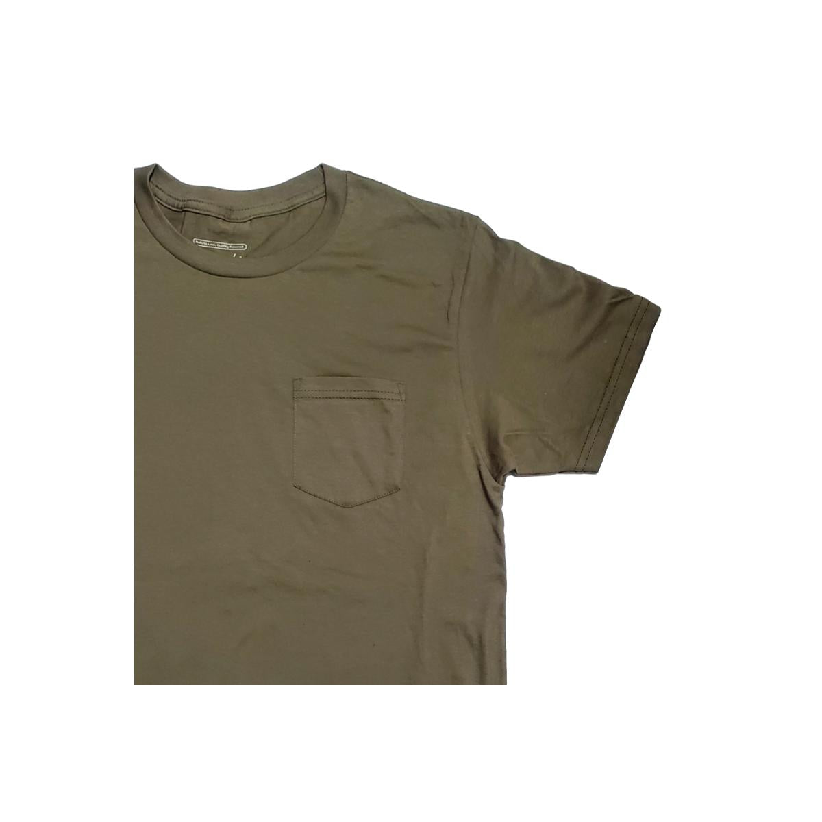 Tubular Pocket Tee Military Green - T Shirts