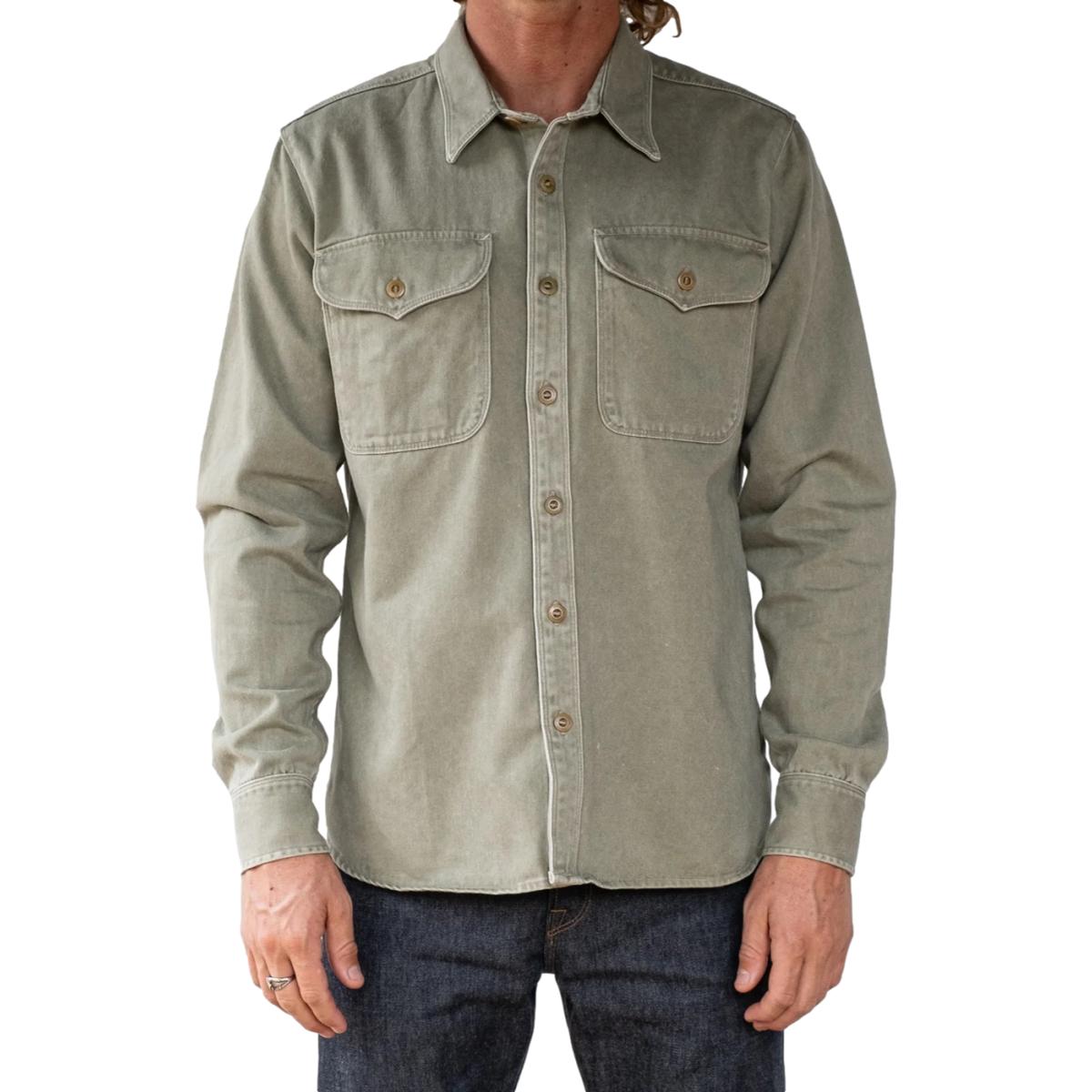 Utility Shirt Olive - Shirt