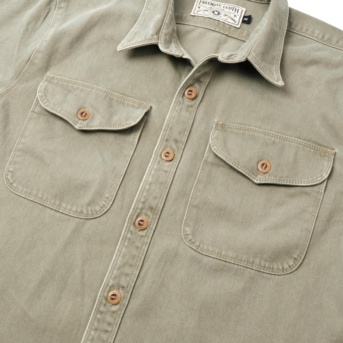 Utility Shirt Olive - Shirt